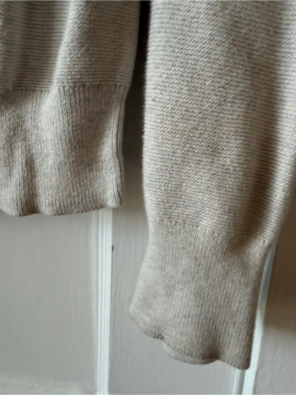 J. Crew Oatmeal size small cotton Crewneck Sweater